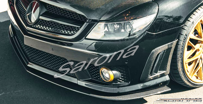 Custom Mercedes SL  Convertible Front Lip/Splitter (2009 - 2012) - $890.00 (Part #MB-064-FA)